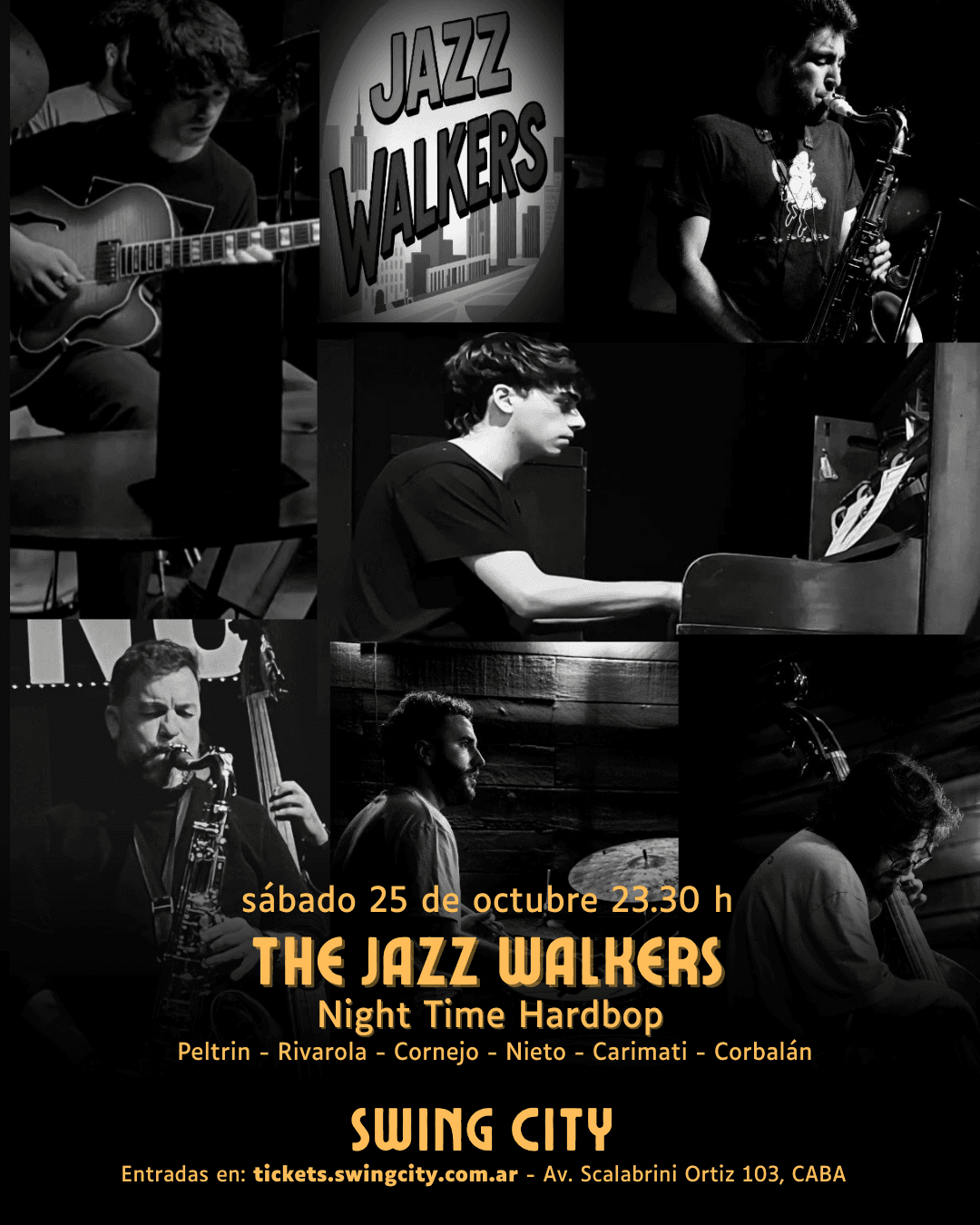 The Jazz Walkers - Night Time Hardbop