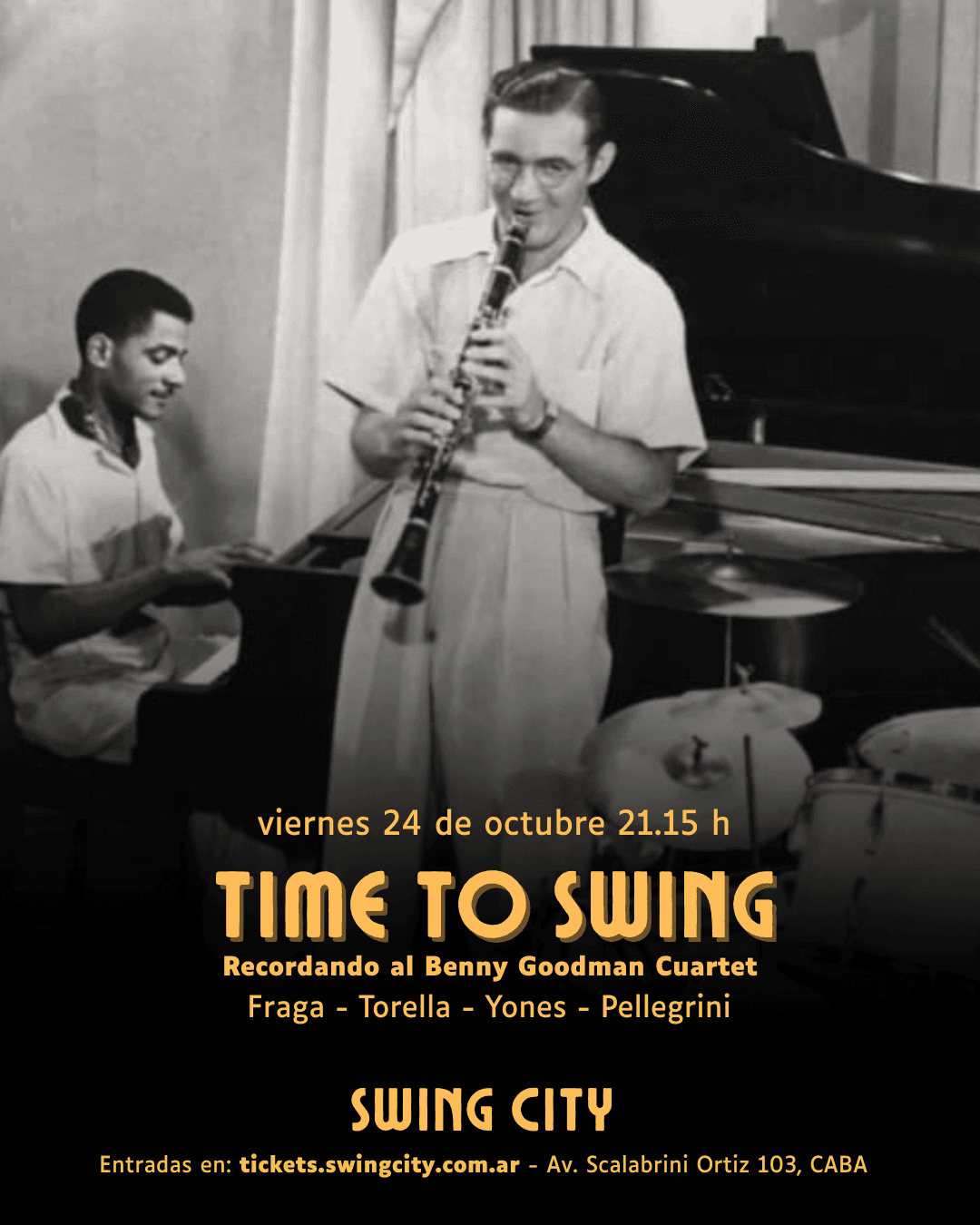 Time to Swing  -  Recordando al Benny Goodman Cuartet