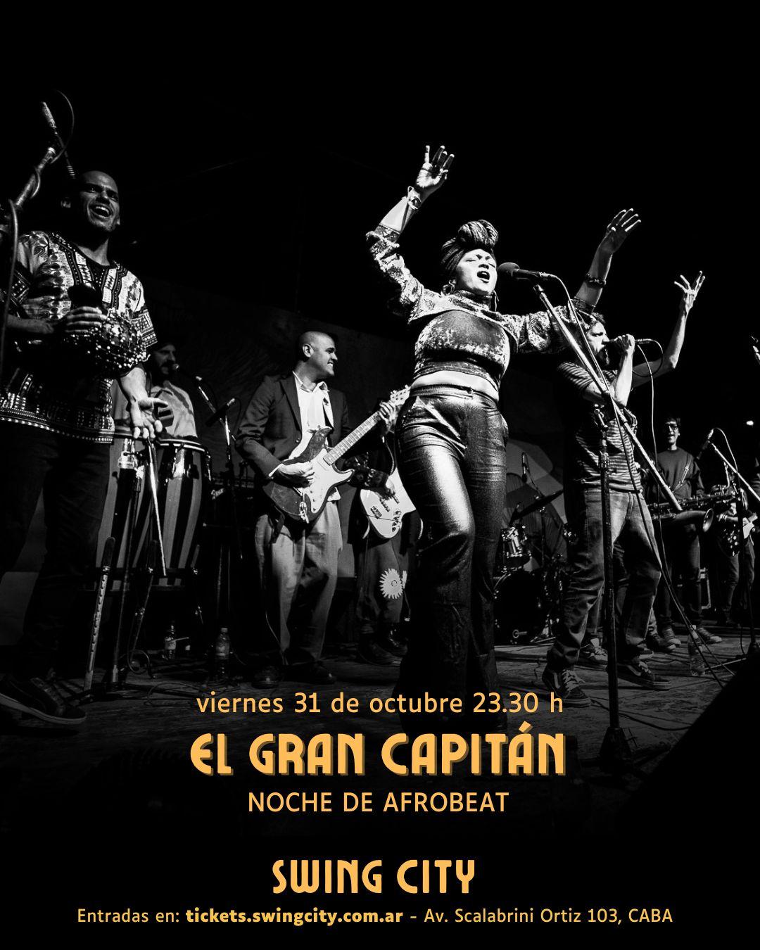 Noche de Afrobeat - El Gran Capitán